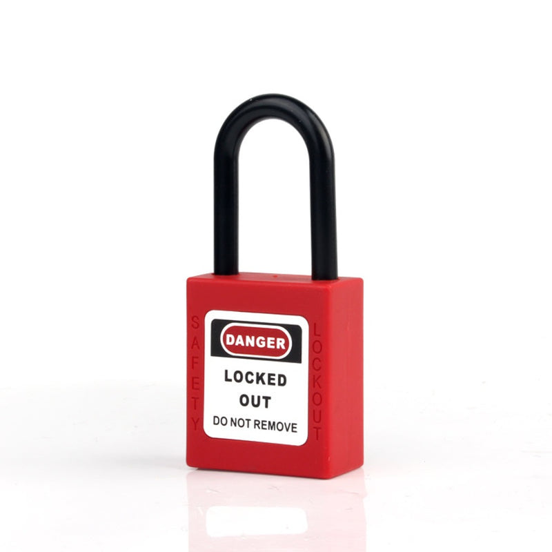 Series 38mm Nylon Shackle Safety Padlock BD-G11 - Ultimate Lockout-Tagout Solution. Safety Padlock, Nylon Shackle, Lockout Tagout, Industrial Safety, Equipment Lockout, Pack of 5. - Prolock Express