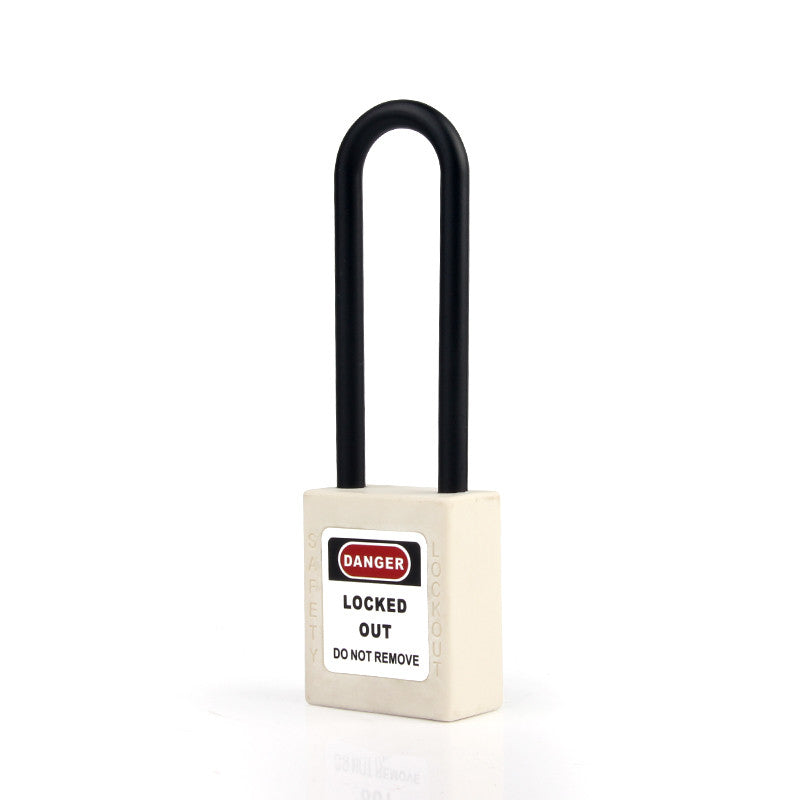 Bd-G31 76mm Nylon Shackle Safety Padlock - Pack of 3 Red Keyed Different. Keywords: Safety Padlock, Nylon Shackle, Red Padlock, Keyed Different, Lockout Tagout, Industrial Safety, Equipment Lockout. - Prolock Express