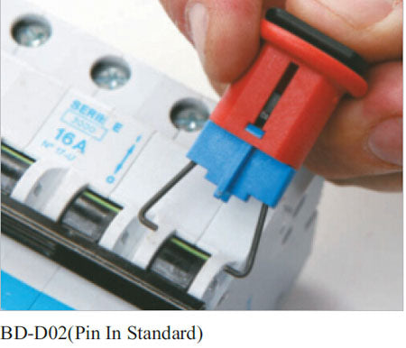 Mini Circuit Breaker Lockout (5-Pack): BD-D02 - Safety Ensured - Prolock Express