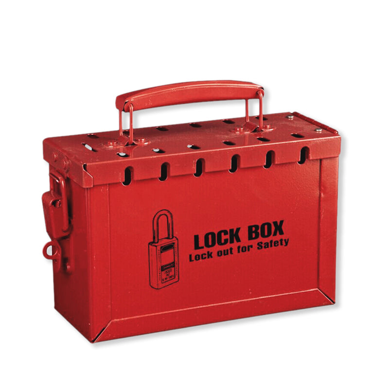 BD-X02 Portable Steel Safety Lockout Box: Secure Storage - Prolock Express