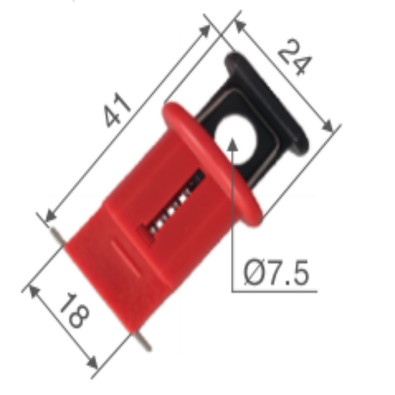 8-Pack Mini Circuit Breaker Lockouts: Easy Install, Wide Compatibility - Prolock Express