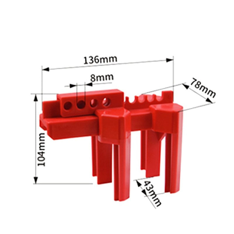 BD-F01 Adjustable Ball Valve Lockout: Secure Valve Control - Prolock Express